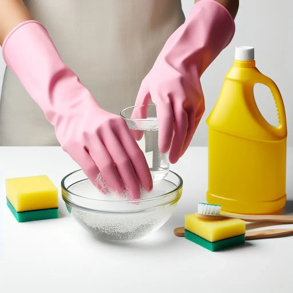 پاک کردن لکه چای از روی فرش با استفاده از سرکه